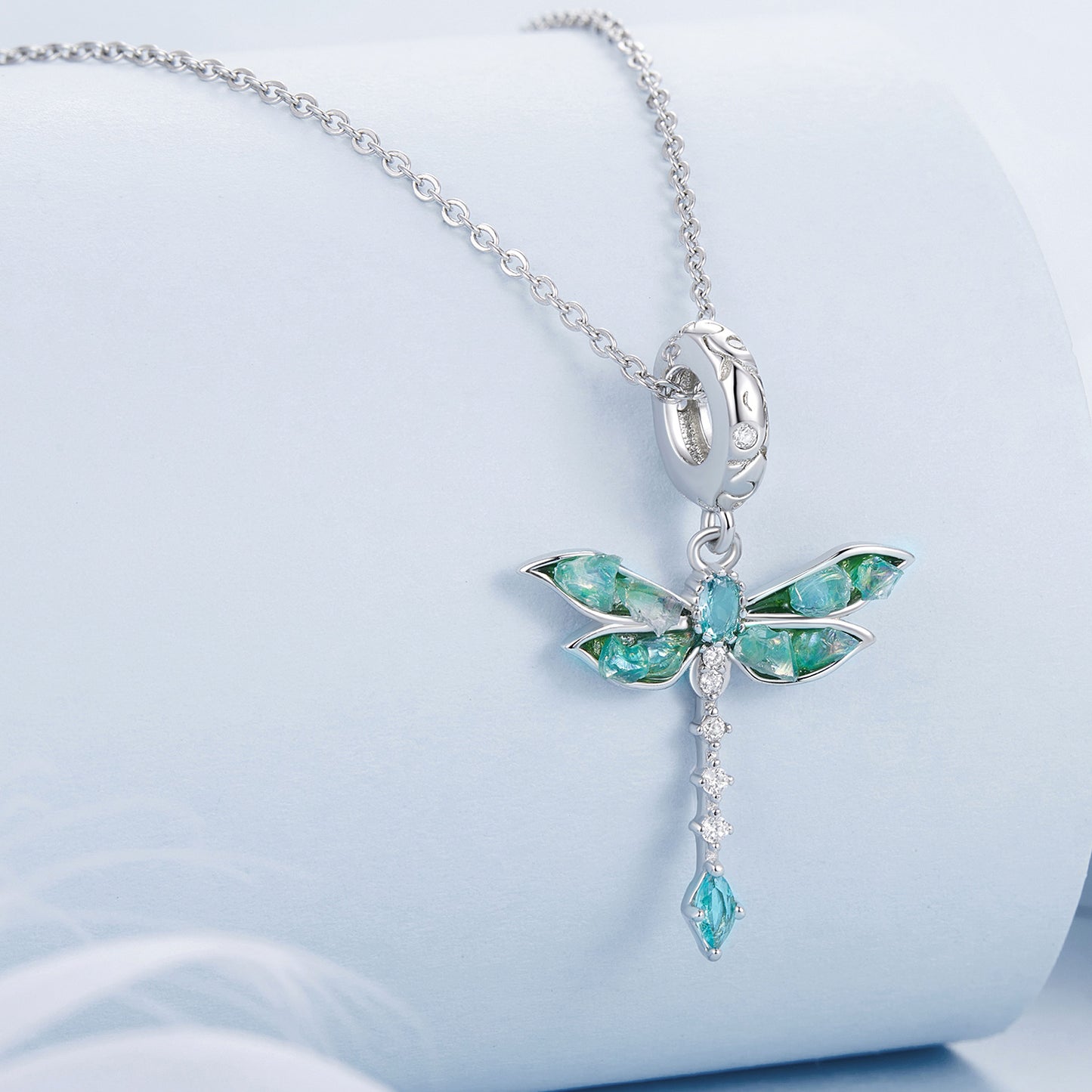 Vintage Green Dragonfly DIY Pendant Accessories