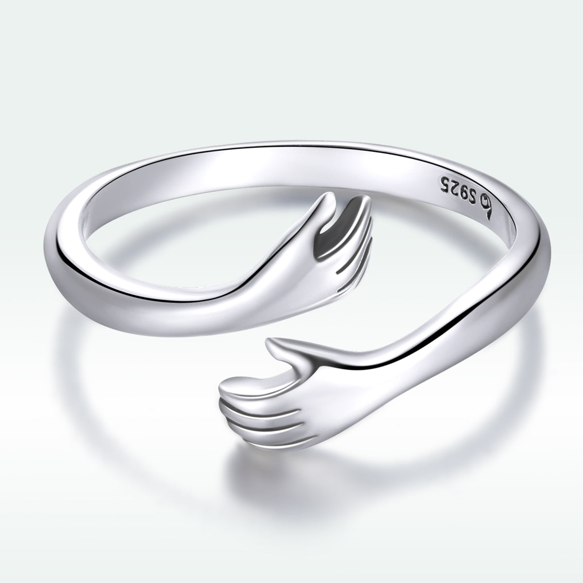 Embrace Open Ring Warm Embrace Fashion Simple Fashion Ring