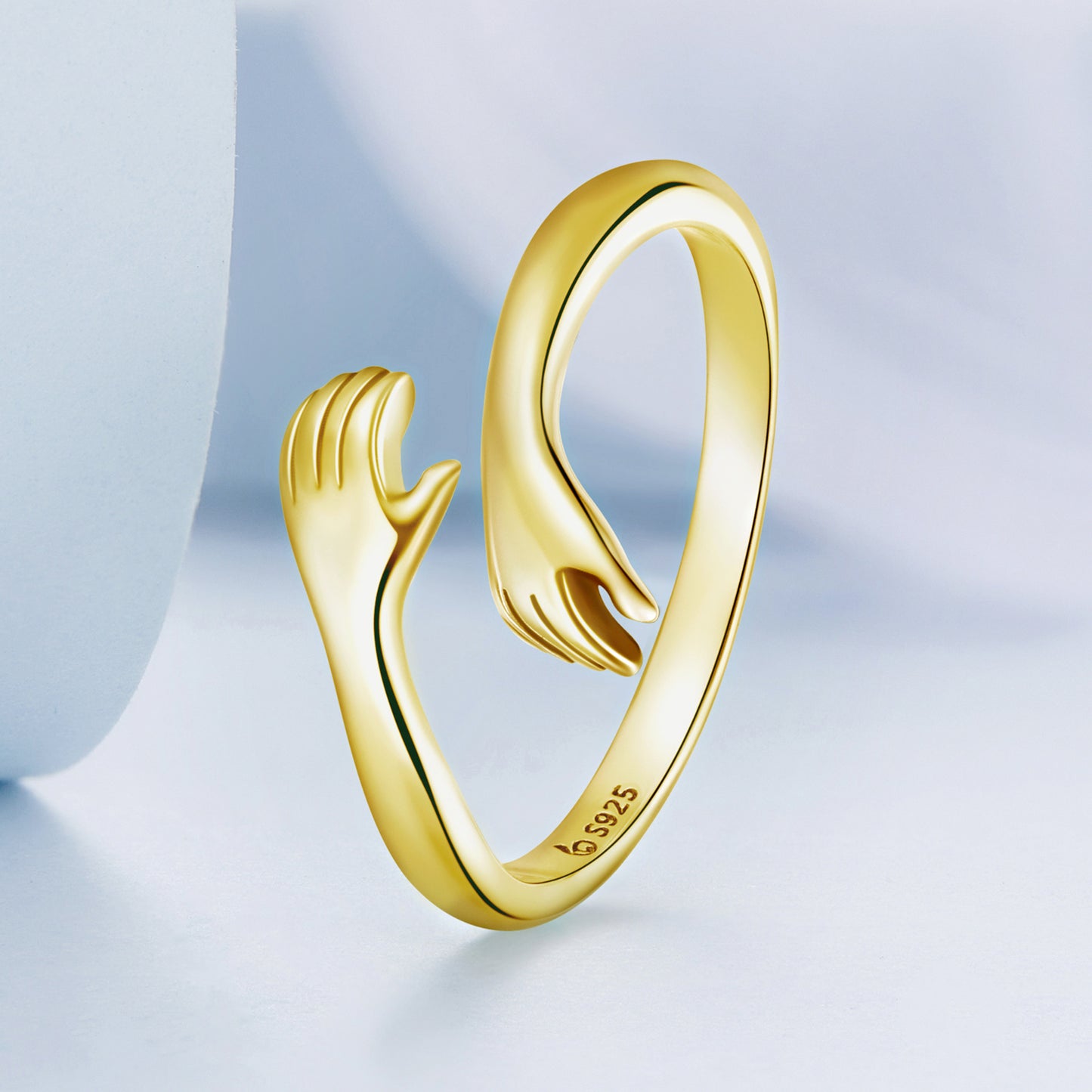 Embrace Open Ring Warm Embrace Fashion Simple Fashion Ring