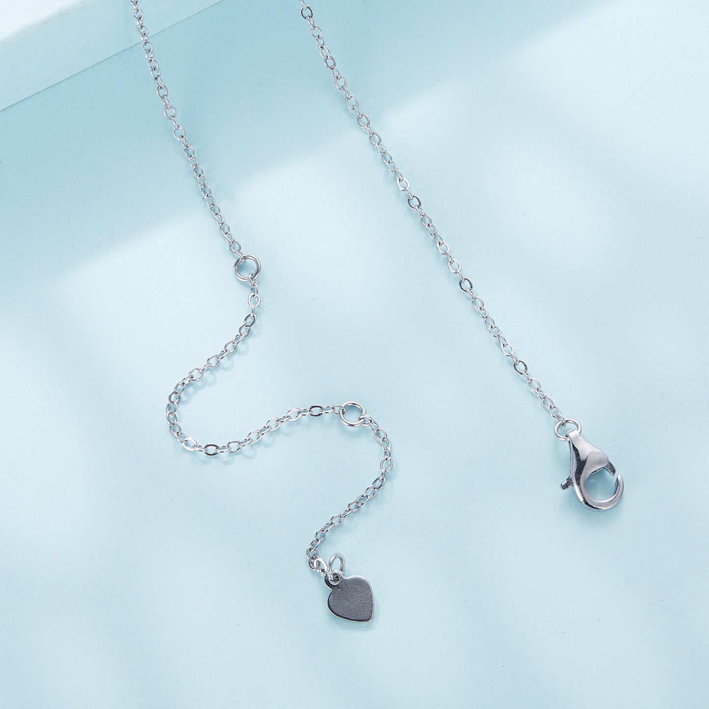 S925 Platinum Plated Sparkling Cute Sausage Dog Necklace Versatile Personalized Female Necklace